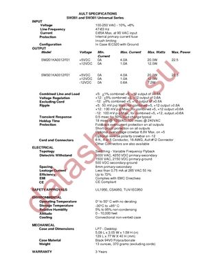 SW201MA0012F01 datasheet  